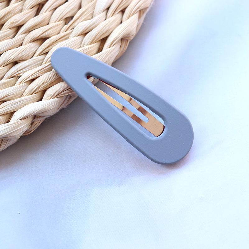 7cm Matte BB Clip - Cute Korean & Japanese Style Morandi Color Hairpin Accessory
