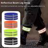4/5cm Reflective Bands Night Safety Elastic Reflector Tape Straps Armband Wristband Ankle Leg Straps For Outdoors Running Biking