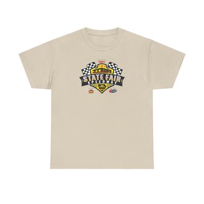 Iowa State Fair Speedway Unisex  Heavy Cotton T-Shirt Mens Womens Tees Top Tee