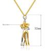 Unisex knuffel paar hanger ketting danspartner choker nek ketting sieraden cadeau