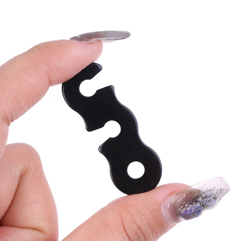 10Pcs Adjustable Camping Tent Cord Rope Buckle S Type Tensioners Fastener Kit