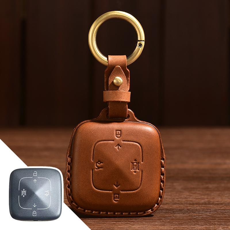 Suitable for ZEEKR Car Key Cover ZEEKR X/001/009 Leather KeysCase Protector
