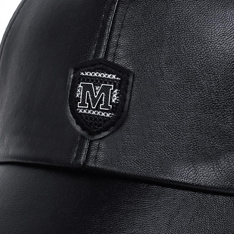 Autumn Winter warm leather baseball Cap Hip Hop Snapback Hat Fashion Men Women Sports Casual Caps Dad Hats Adjustable gorras
