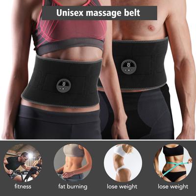 Elektrische EMS Puls Afslankgordel - Buikmassageapparaat Vetverbranding Anti-Cellulitis Lichaamspiertrainer voor Fitness Schoonheid Oefening