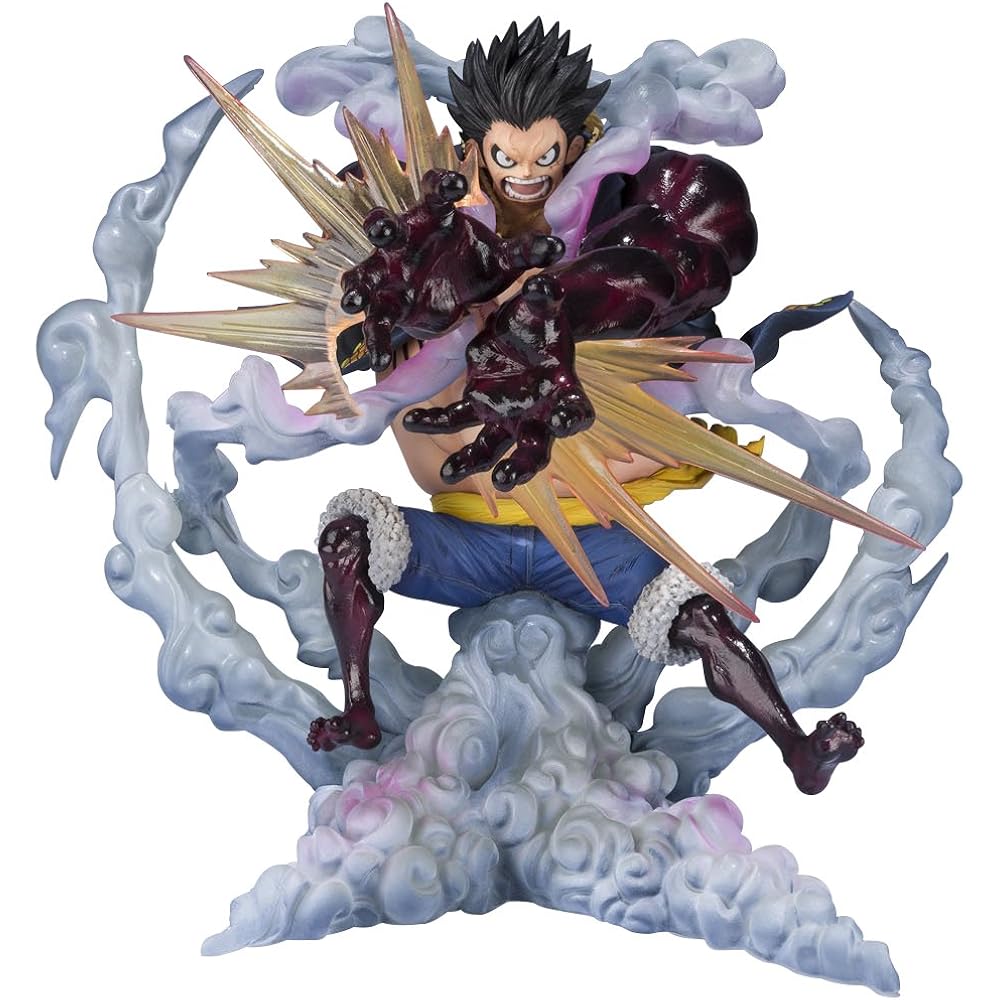 TAMASHII NATIONS Figuarts ZERO ONE PIECE [EXTRA BATTLE] Monkey D. Luffy Gear 4 - Lion · Bazooker ...