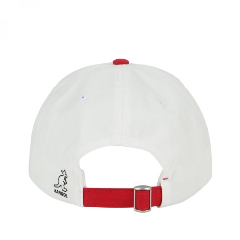 KANGOL Two Tone Word Ball Cap Red 4580