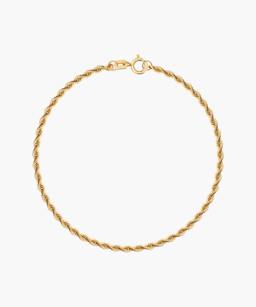 Mcel 14K Sweetie Rope Chain Bracelet