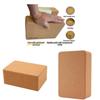 Yoga Brick Highdensity Cork Yoga Block For Stretching And Flexibility Practice