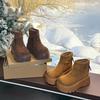 Plateau-Stiefel mit dicker Sohle Damen Herbst neue Mode vielseitige kurze Stiefel kleine Martin-Stiefel