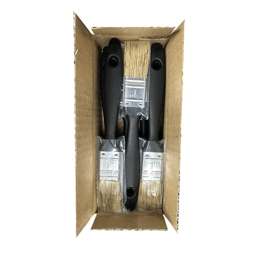 Handy Crown SP Hobby Brushes for and Crafts [Box] Paint, 1-inch, 12-Piece Set, Painting, FRP, Adhesives,