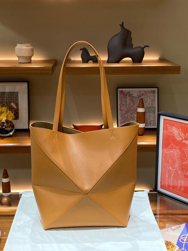 Nová dámska geometrická kožená taška tote a crossbody s veľkou kapacitou