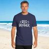 Big Brother Tshirt Leisure Tshirts Short Sleeve Vintage Tops Beach 100 Cotton Plus Size 5xl Top Tees