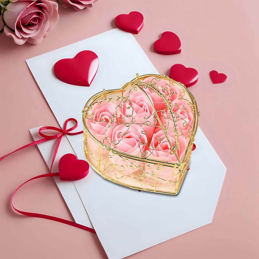 Artificial Rose Soap Decoration Scented Bath Gift for Her Girlfriend Women Girls