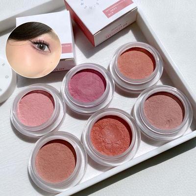 Fard monocolore, finitura opaca naturale a lunga tenuta, consistenza morbida in mousse, rossetto per il trucco