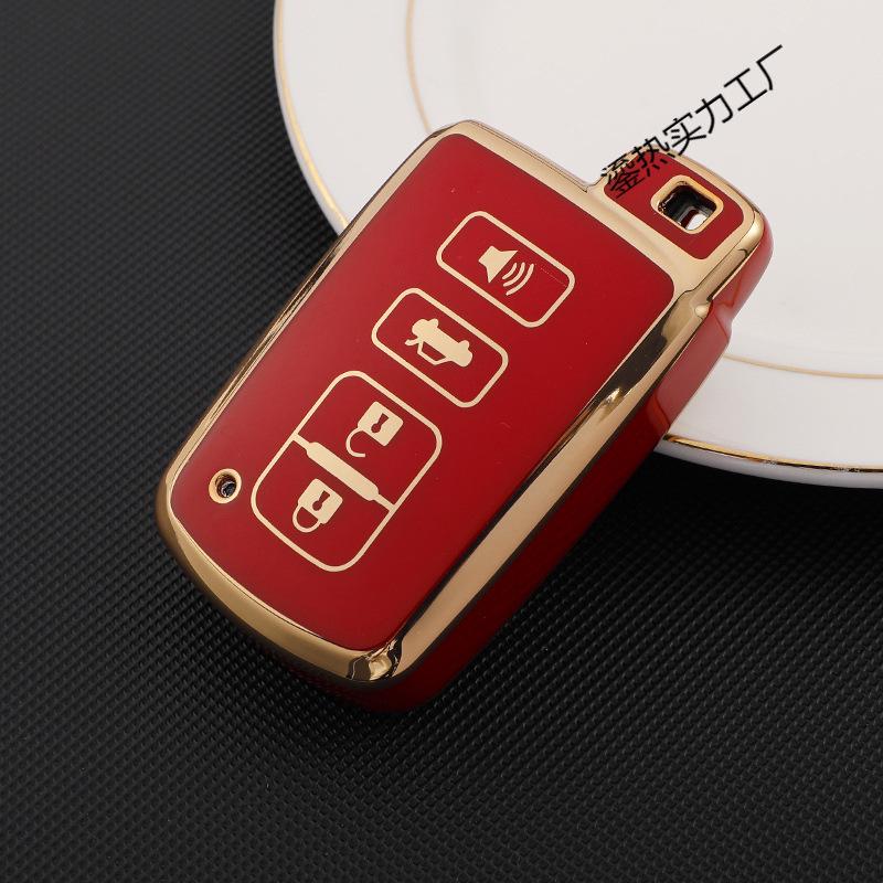 TPU Key Case Cover for Toyota: Avalon, Camry, Corolla, Highlander, RAV4
