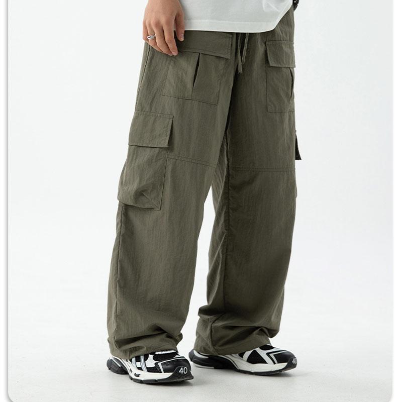2024 New Fashion 3D Multi Pocket pánské outdoorové volné ležérní kalhoty Cargo kalhoty