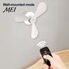 Schnelllade-Outdoor-Ventilator 2-in-1 Tragbarer Deckenventilator, Wiederaufladbares kabelloses Zelt mit LED-Licht, Fernbedienung, 4 Geschwindigkeiten, Geschenke für Camping