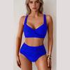 Maillot de bain pour femme Maillot de bain deux pièces Sexy Deux pièces Bikini taille haute