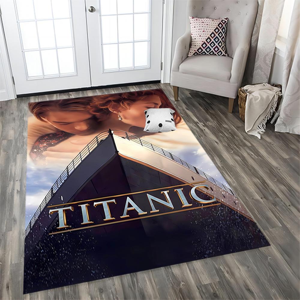 Love On The Titanic Rug for Living Rooms, Bedrooms, Home Décor, and As Gifts.