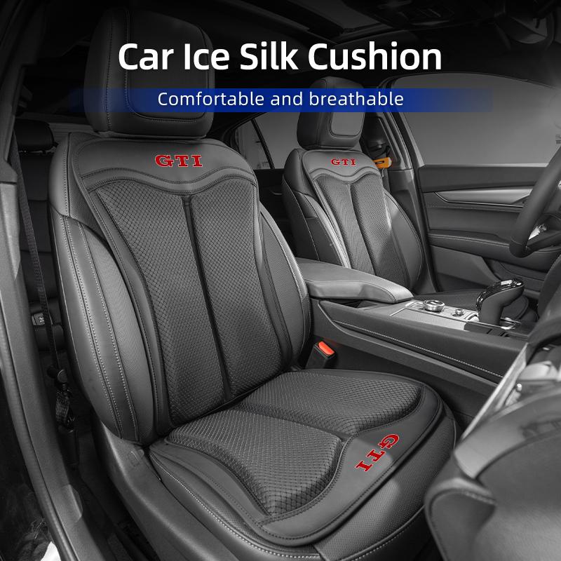 For Volkswagen NKSCar Seat Cushion Honeycomb Breathable Cool Ice Silk  For VW GTI Golf Polo Passat Scirocco Tiguan Jetta T-ROC Touareg Touran CC