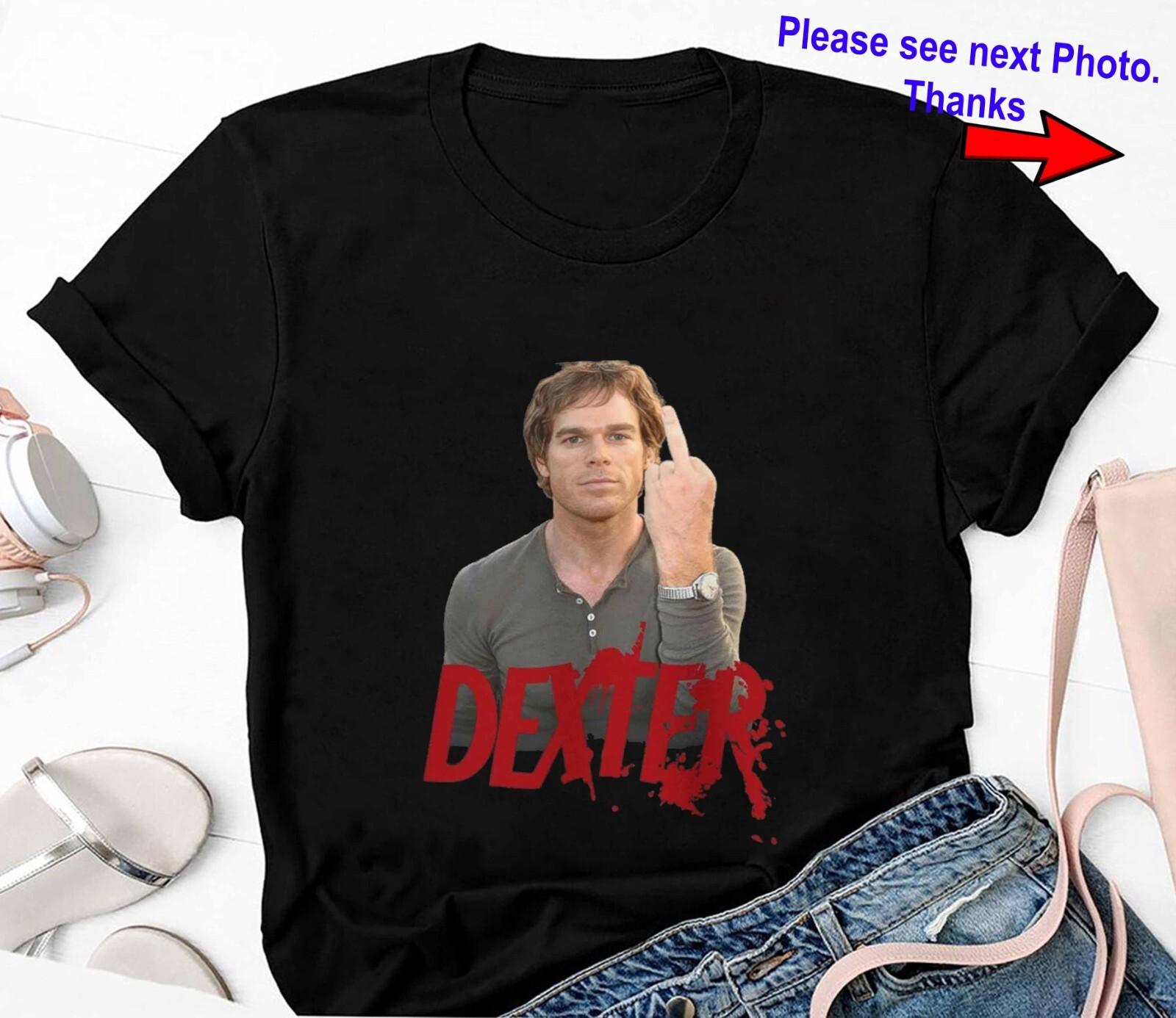 Dexter Morgan Limited Edition Middle Finger Vintage Unisex Shirt S