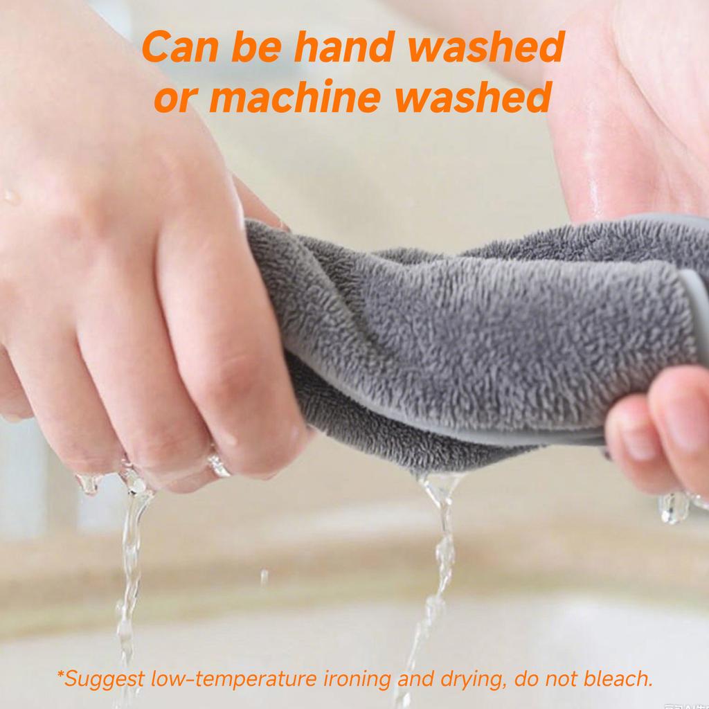 3Pcs U-Shape Towel Microfiber Esthetician Towel Absorbent Spa Massage Facial Treatment Neck Cosmetic Towels for Facial Cleansing