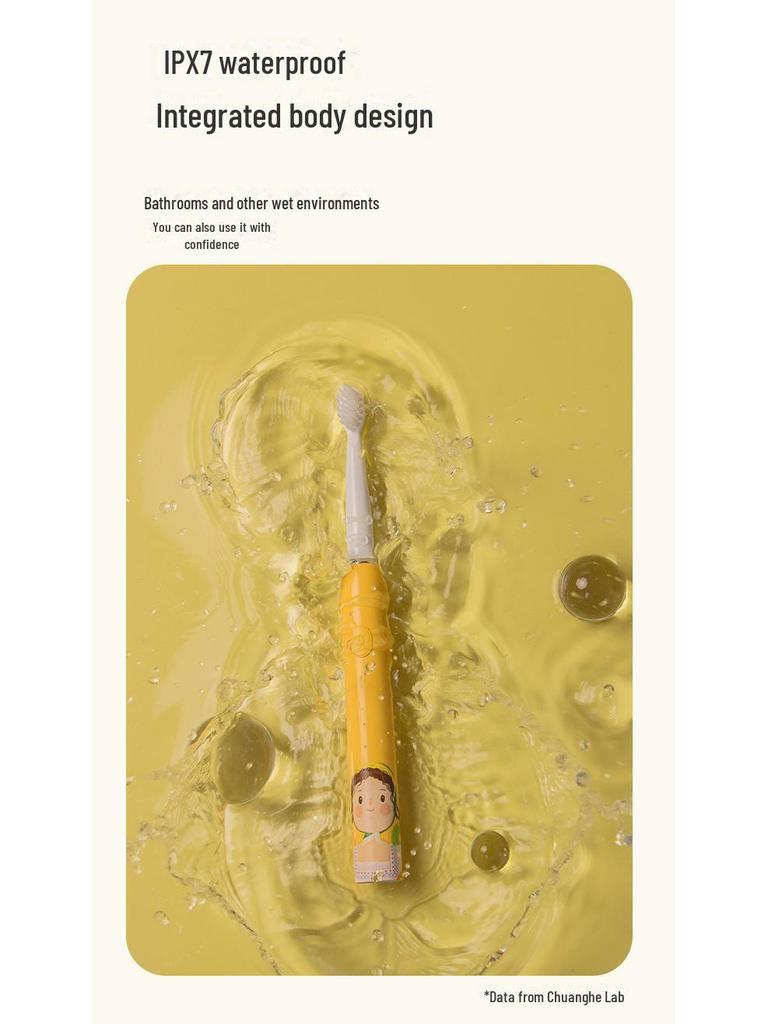 Xiaohongshu Girls Series: Optional Pattern Sonic USB Rechargeable Adult Electric Toothbrush