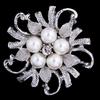 Metal Flower Brooch for Women Versatile Pearl Brooch Jewelry Brooches  Party Clothing Accessories