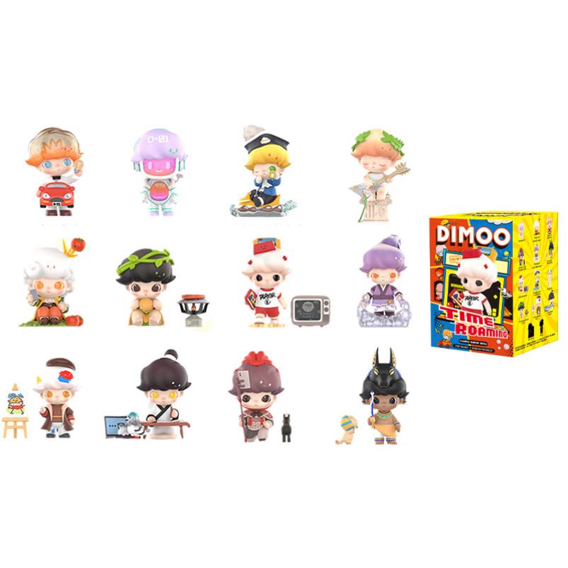 POP MART DIMOO Time Roaming Series Mystery Box 100% Mystery Boxes, Single Mystery Box