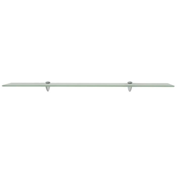Étagère murale - vidaXL - 100 x 20 cm - Verre de sécurité trempé - Style contemporain - Salle de bain