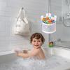 Kids Bath Toy Storage Bag Large Capacity Hanging Organizer Wall Mounted Mesh Drain Basket for Bathroon Shower Toy Organizer