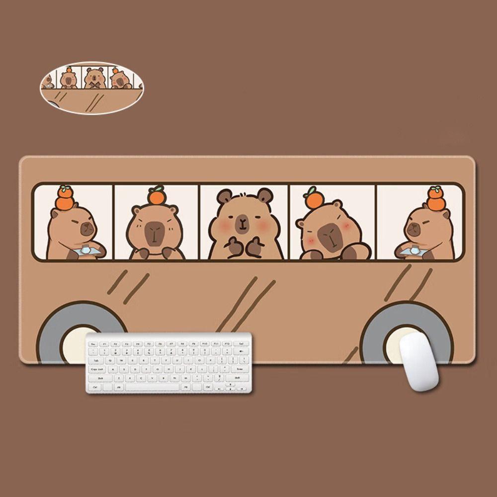Capybara Desk Pad Cartoon Desk Protector New Computer Desk Protector