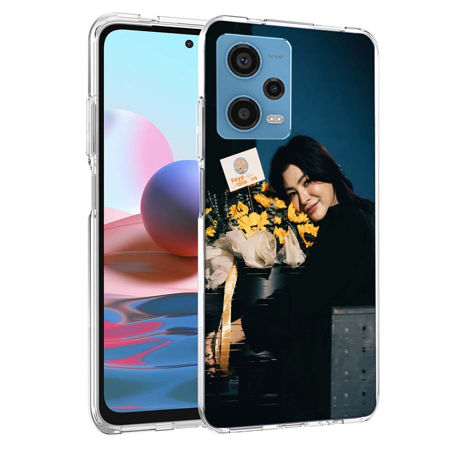 Actor P-Peraya Malisorn Phone Case For Redmi Note 13 12 14 15 Pro Plus 13R 11 11T 11E 11S 10 Pro 10S 9 9S Cover Cell Clear TPU C