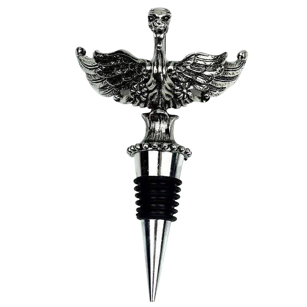  Korek do wina, metalowy silikon, symulacja głowy, korek do butelki wina