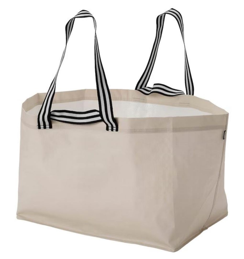 

IKEA GORSNYGG Сумка для переноски L Светло-бежевый 57x37x39 л - см/71 905.041.95 бежевый