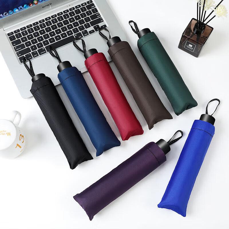 Mai San Weng Triple Sunscreen Folding Umbrella