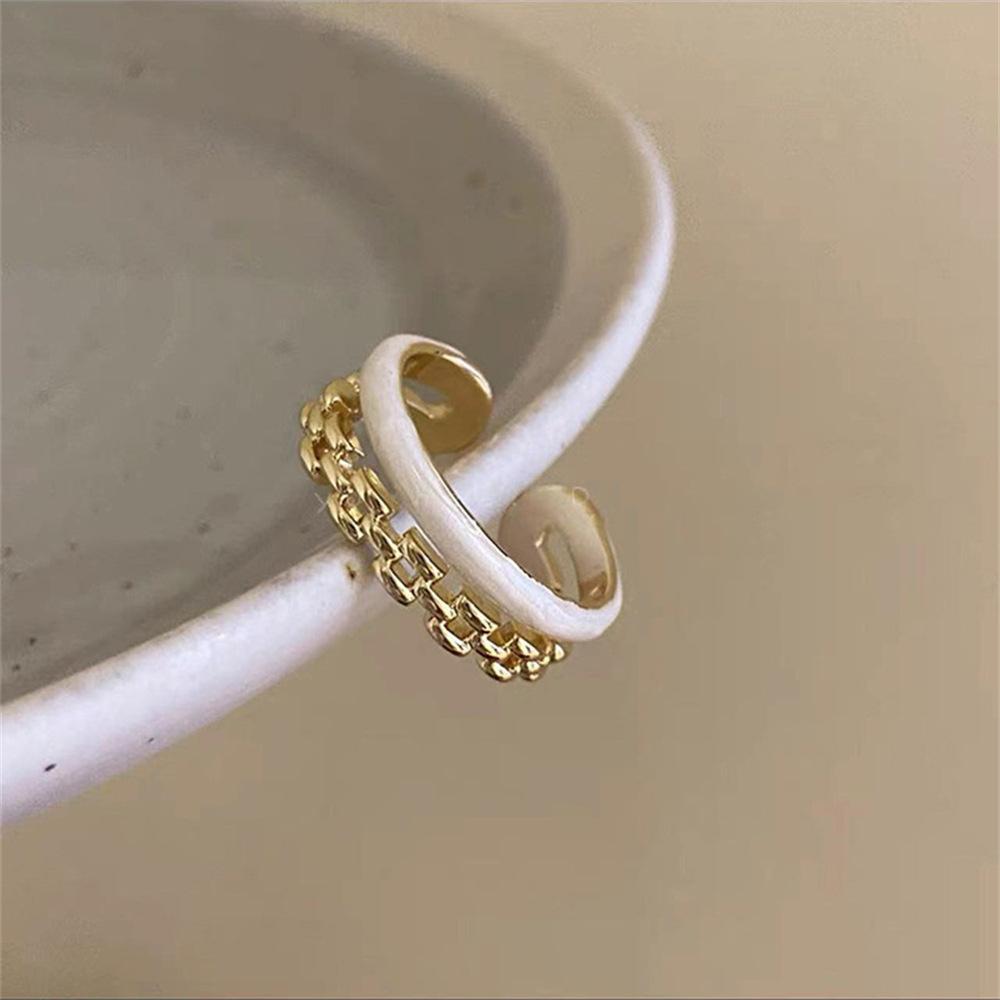 ins wind love zircon ring female flash diamond open index finger ring wholesale