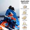 1pc Superman Hero Flannel Blanket Soft Warm Throw for Home, Office, Travel, All-Season Cozy Bedding GiftL1059