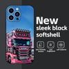 S-Scania TruxES  Phone Case For iPhone 16 16e 15 14 13 12 11 Plus Mini Pro Max Soft Black Shockproof Cover