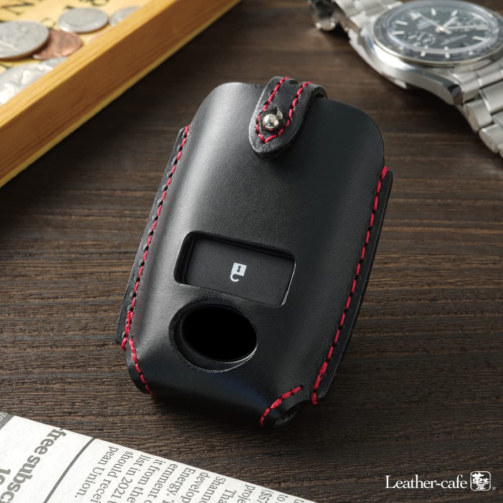 Leather Chaya Daihatsu-c Toyota Rise Rumie Daihatsu Tanto Rocky Taft Tall Smart Key Case