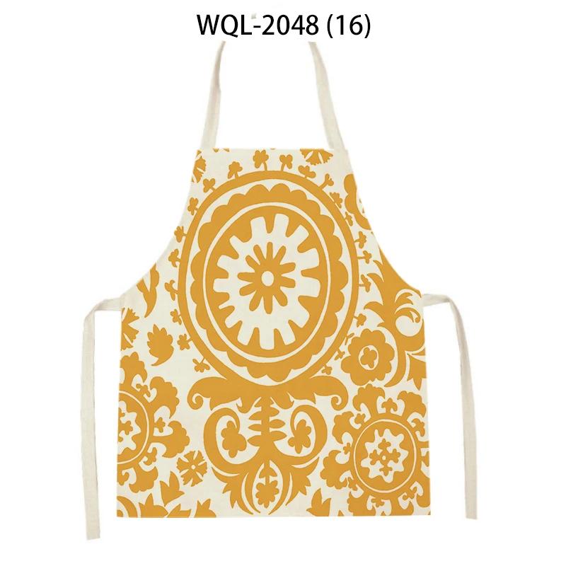 Adult Kids Geometry Stripes Arrow Pattern Kitchen Sleeveless Aprons Women Men Cleaning Apron Home Cooking Pinafores