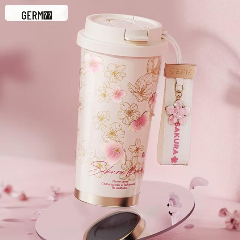Germ Flower Language 3-in-1 Stainless Steel Insulated Bottle