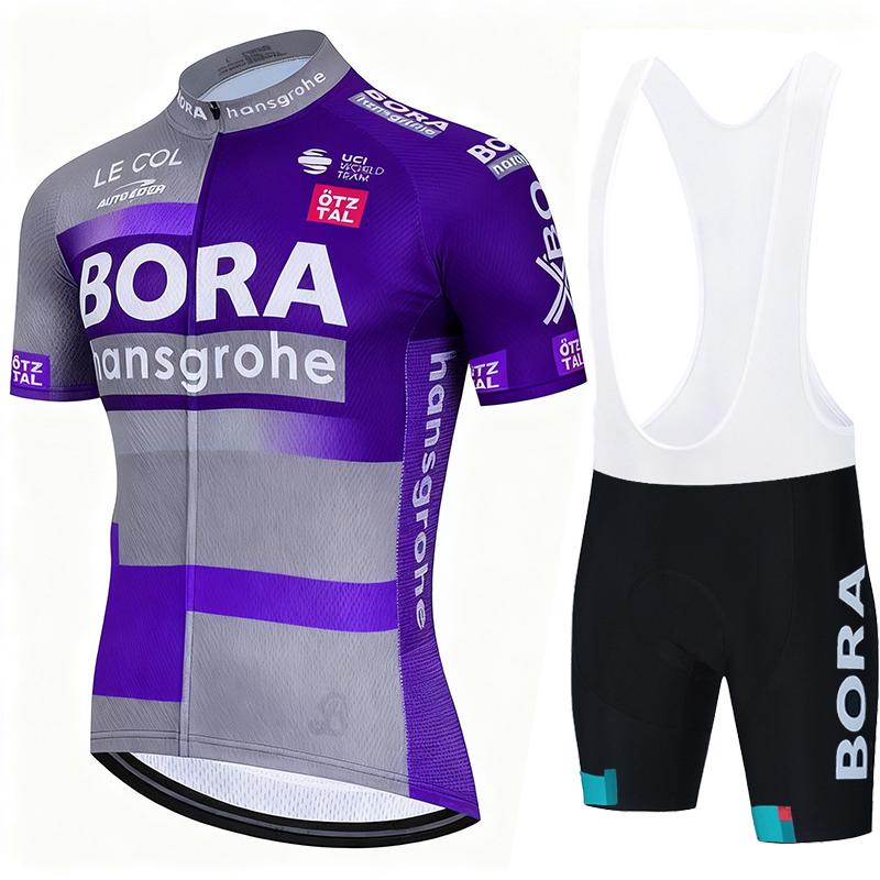 Cycling Jerseys UCI BORA Costume for Men's Bike Bicycle Blouse Set Mtb Clothing Mens Jersey Mountain Mallot Man Summer Clothes