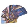 78 cartes de tarot du pays des merveilles, outil de divination, papier couché, jeu de société anglais pour débutants