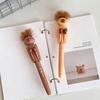 Cartoon Hair-fried Boxing Pen Mechanism Writing Boxing Pen Interactive Ballpoint Pen  Student