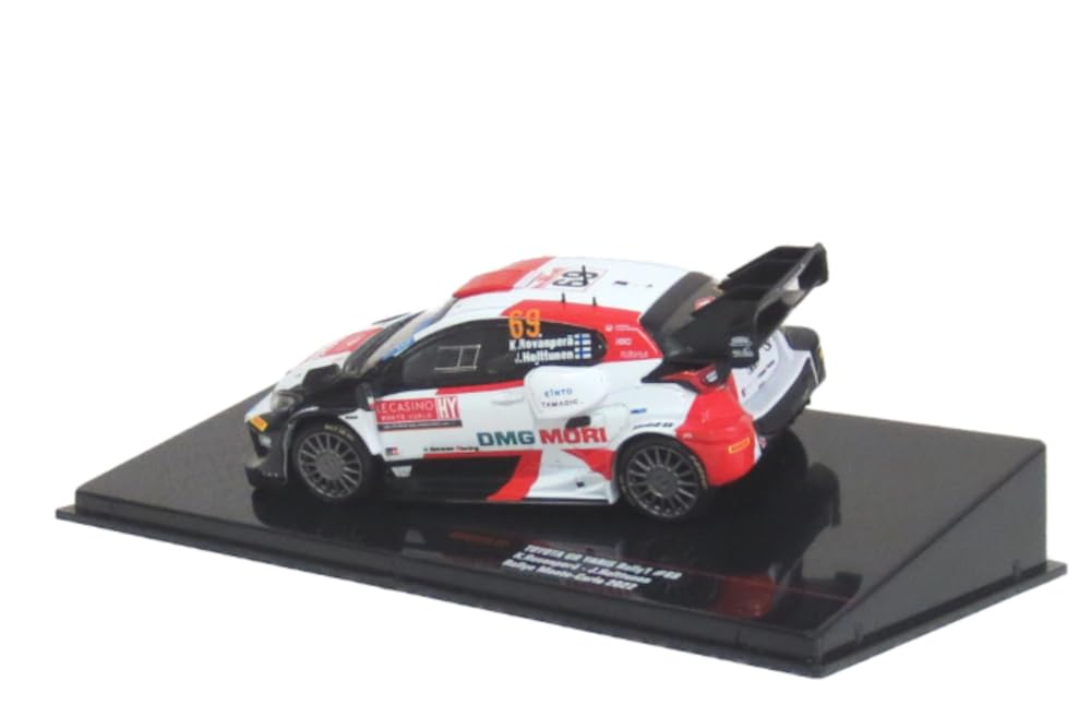 IXO International Trading (KOKUSAI BOEKI) Ixo 1/43 Scale Toyota GR Yaris Rally 1 2022 Monte Carlo Rally #69 K. Rovanpera/J. Halttunen Finished Product
