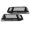 2PCS Fog Light Cover Grille Grill Fit A4 B9 S-Line S4 2016-2018