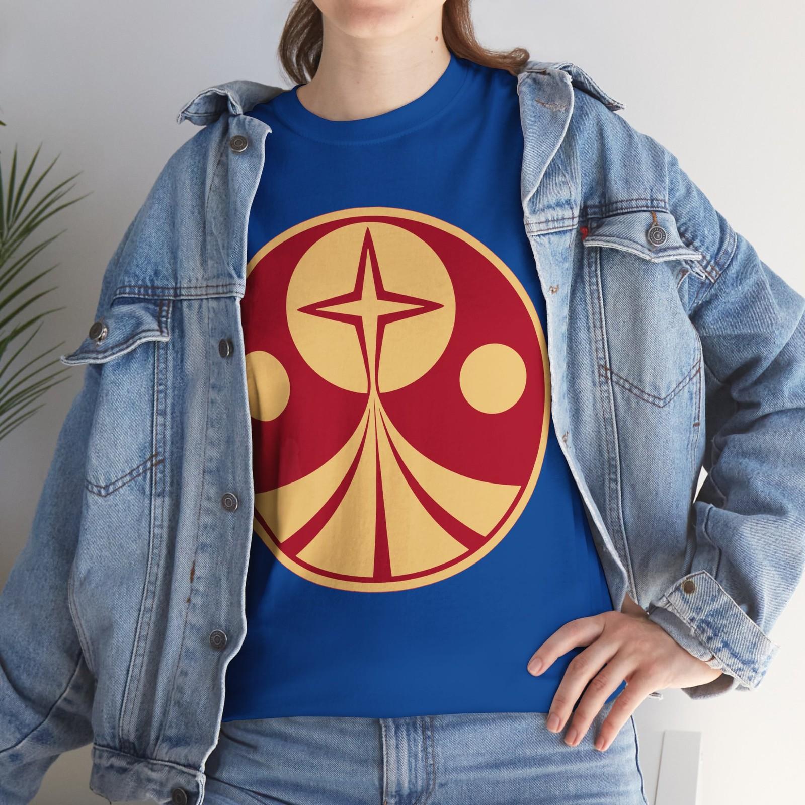 Foundation TV (2021-) Imperial Flag Emblem T-Shirt Mens Womens Tees Top Sci-Fi Isaac Asimov Fantasy L