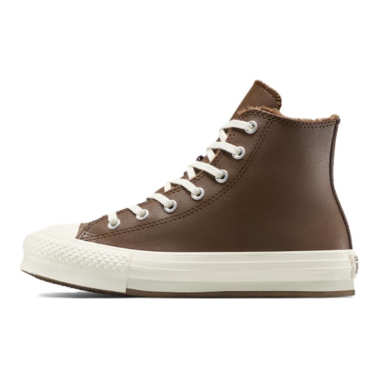 

Converse All Star EVA Lift Fleece Casual Sports High Top Canvas Shoes Kids sneakers Blue A16430C 36