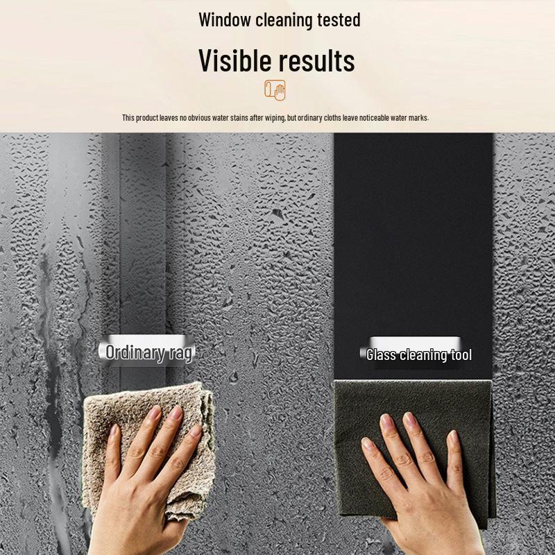 Premium fusselfreies Magisches Tuch für Autoglas, Spiegel und Hausarbeit – Saugfähig, Hühnerhauttextur